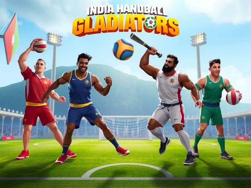 India Handball Gladiators Characters