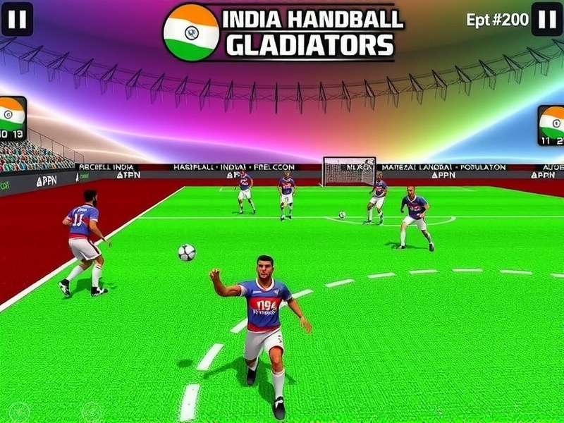 India Handball Gladiators Gameplay